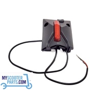 G2 MAX DECK CORNER COVER WITH LIGHT AND INDICATOR REAR RIGHT
