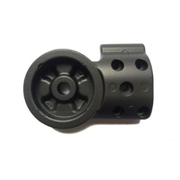 JUBEL FOLDING STEM HINGE MOUNT CLAMP MERCANE RH BLACK