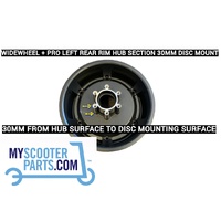 WideWheel Pro Rear Left Hub | Rim | Wheel | Disc Brake Mount | V1 to Pro Transition
