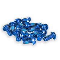 E-Scooter or E-Bike, Rotor Bolt Set of 16 - Blue