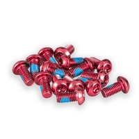 E-Scooter or E-Bike, Rotor Bolt Set of 16 - Red