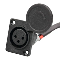 Charge Port - XLR 3 Pin (Pin 1+, Pin 2-)