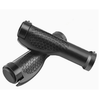 Grips Handlebar Universal Ergonomic Black