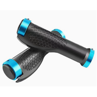 Grips Handlebar Universal Ergonomic Blue