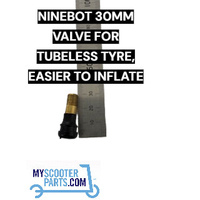 Valve Straight 30mm for Tubeless Tyre 